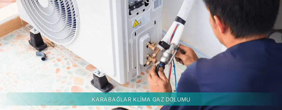 Karabağlar İlçemi Siemens Klima Gaz Dolumu